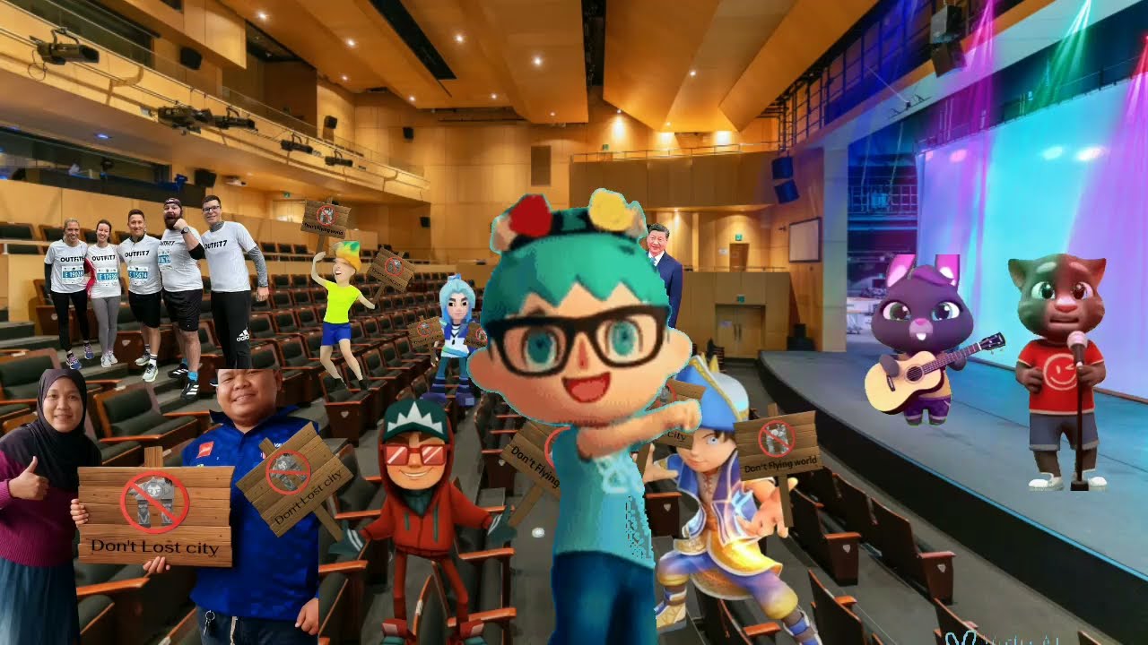 Talking Tom Gold Run Victory Concert - Medieval Lunar New Year Final (Official Music Video)