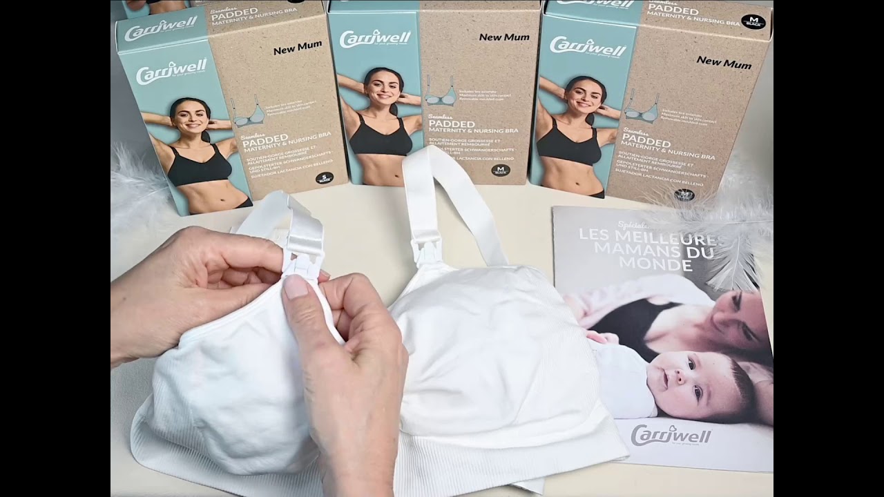 PADDED MATERNITY & NURSING BRA