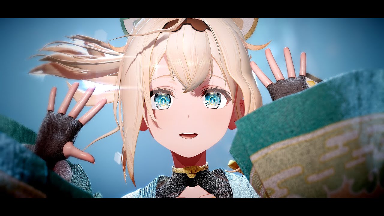 【MMDホロライブ】風真いろは／Beat Eater【バーチャルYouTuber】【4K60fps】Ray-mmd