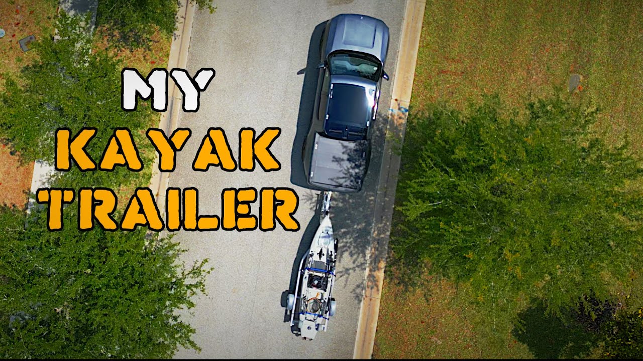 How to Convert a Jet Ski Trailer into a Kayak Trailer and Launch Your Kayak
