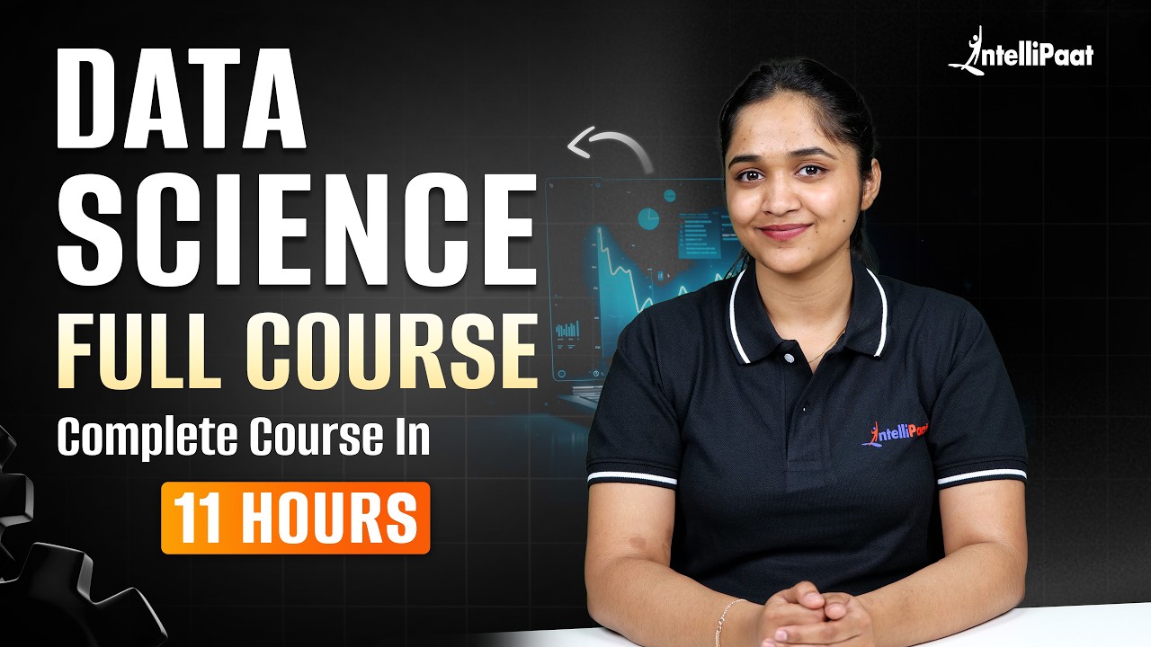 Complete Data Science Course FREE[2026] | Data Science Tutorial for Beginners| Intellipaat