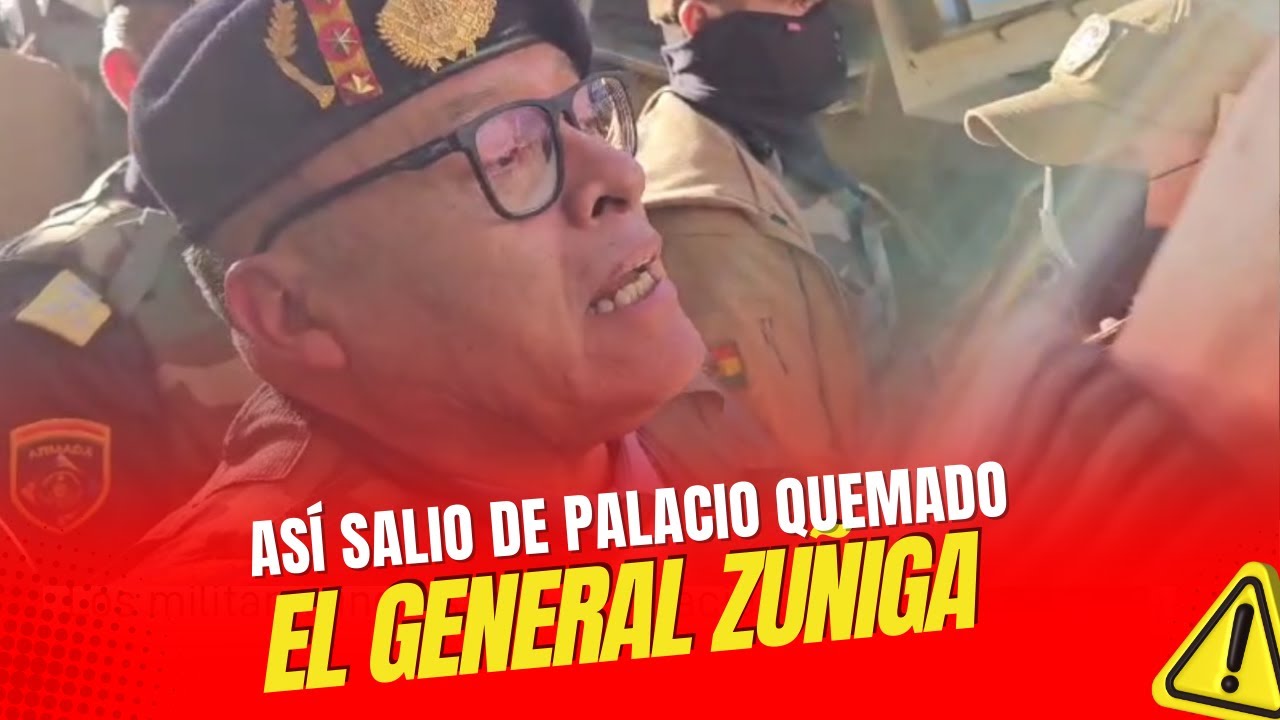 🔴 Así se RETIRÓ el general  Zúñiga de la Plaza Murillo en el intento de GOLPE DE ESTADO EN BOLIVIA