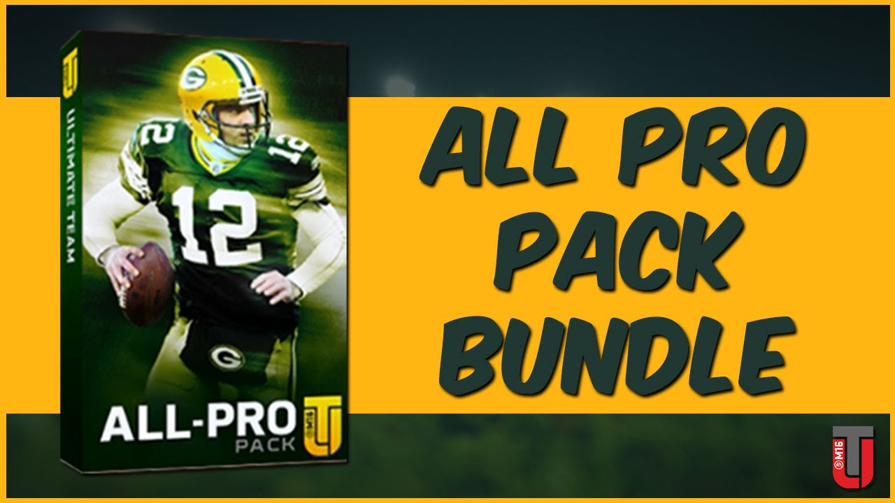 MUT 16 Pack Opening | All Pro Pack Bundle - Back To Back Defensive Elites!