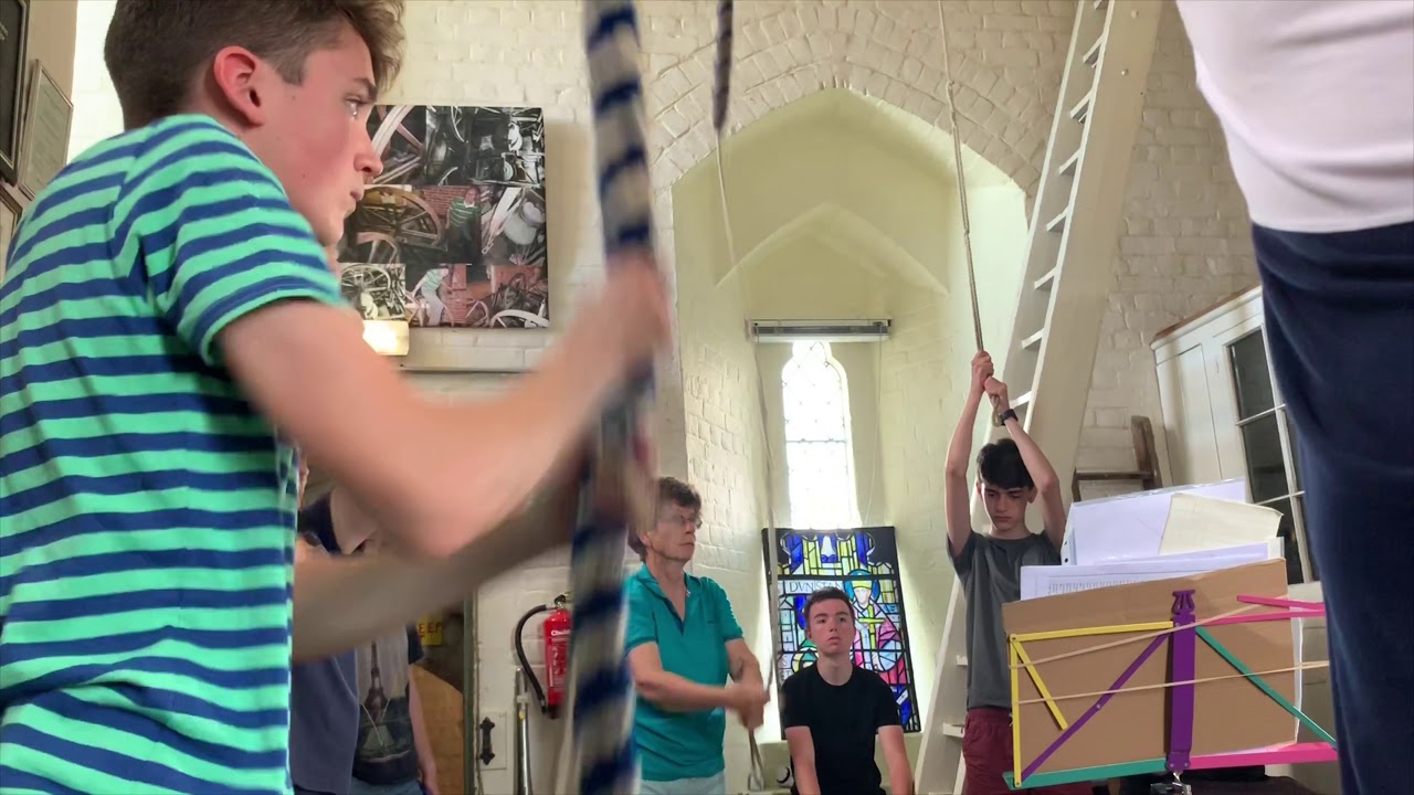 Bellringing at Halstead, Essex