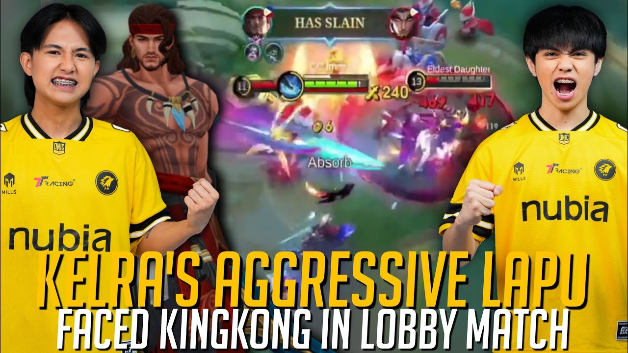 KELRA’S AGGRESSIVE LAPU-LAPU FACED KINGKONG IN A LOBBY MATCH