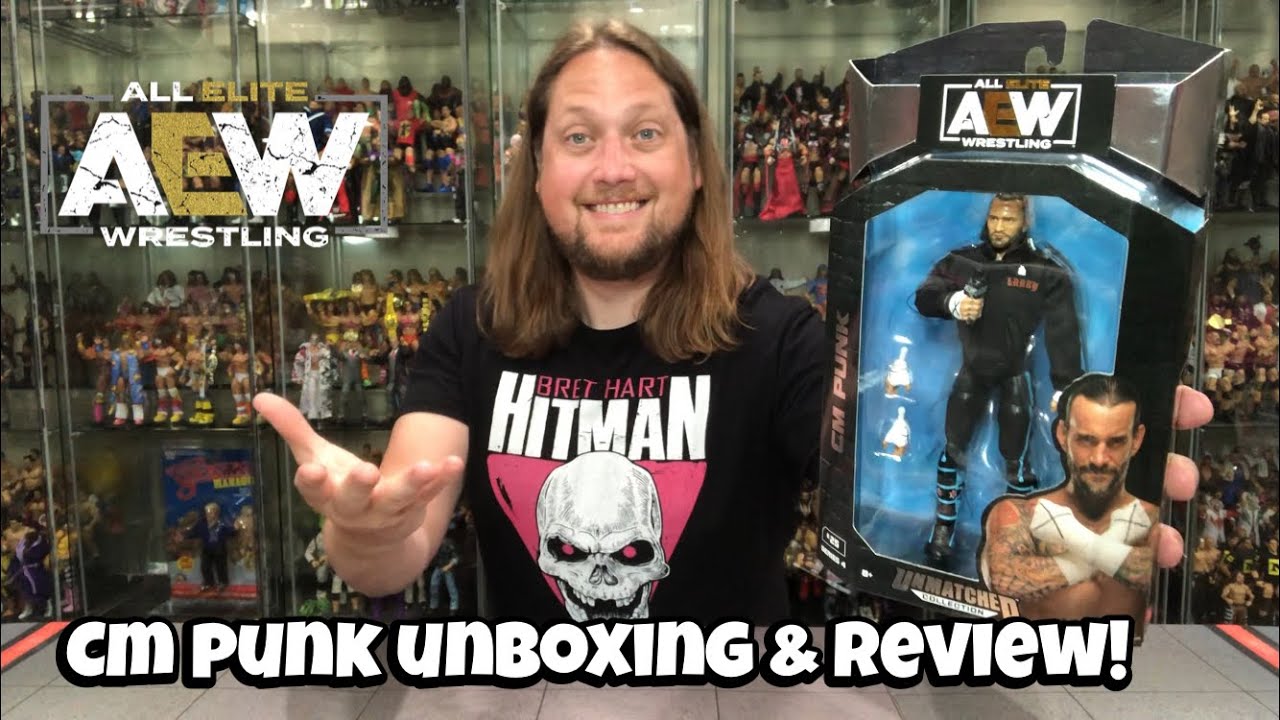CM Punk AEW Unmatched Series 4 Unboxing & Review!