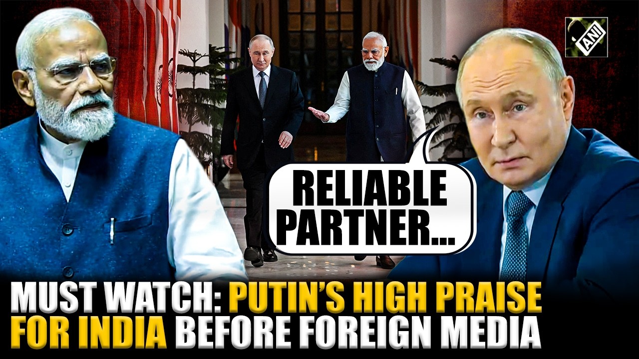 Putin&rsquo;s high praise for &lsquo;Bharat&rsquo; before foreign media, calls PM Modi&rsquo;s India &lsquo;a reliable Partner&rsquo;