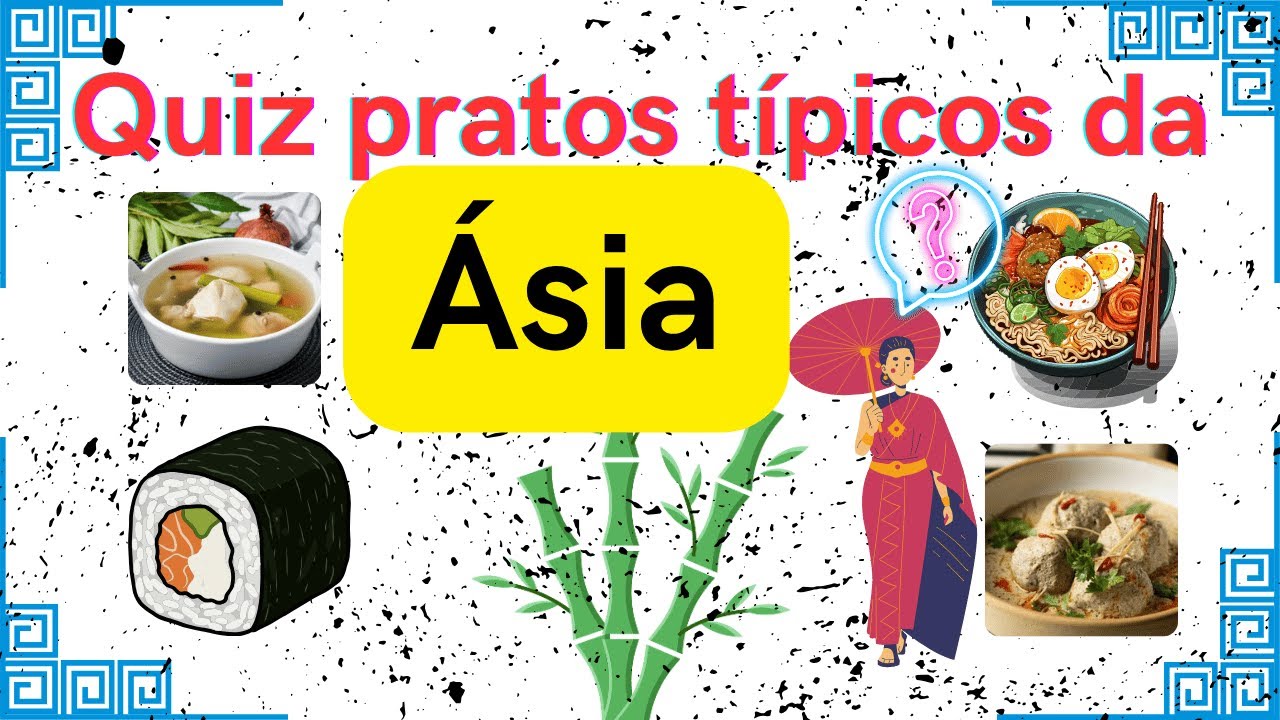 QUIZ ÉPICO Prove Que Você Conhece TODA a Gastronomia da Ásia, Só 1% Acerta Mais de 50!