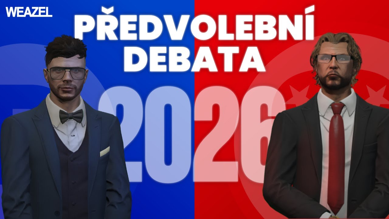 PŘEDVOLEBNÍ DEBATA 2026┃WEAZEL