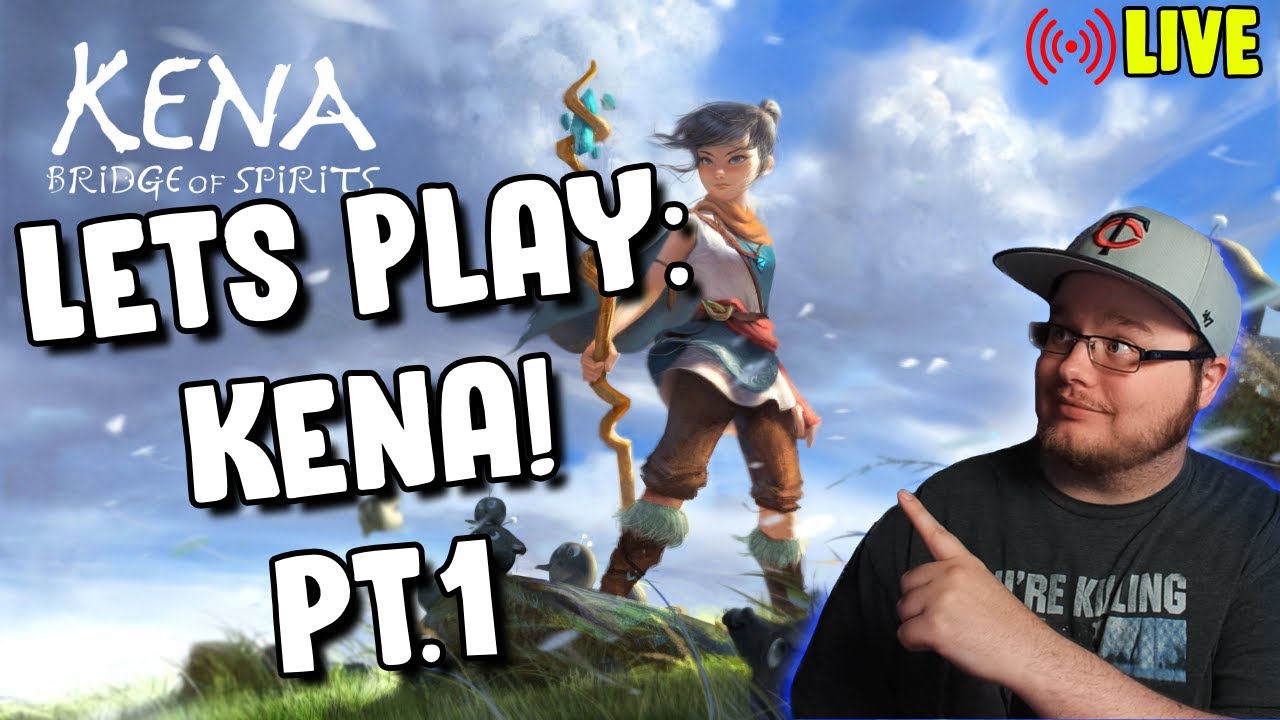 🔴LIVE -  Lets Play Kena! Pt.1! - PS5 - New Stream Room!