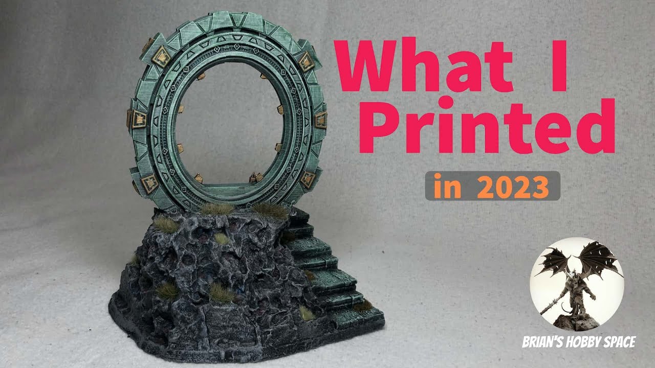 My 3D prints for 2023