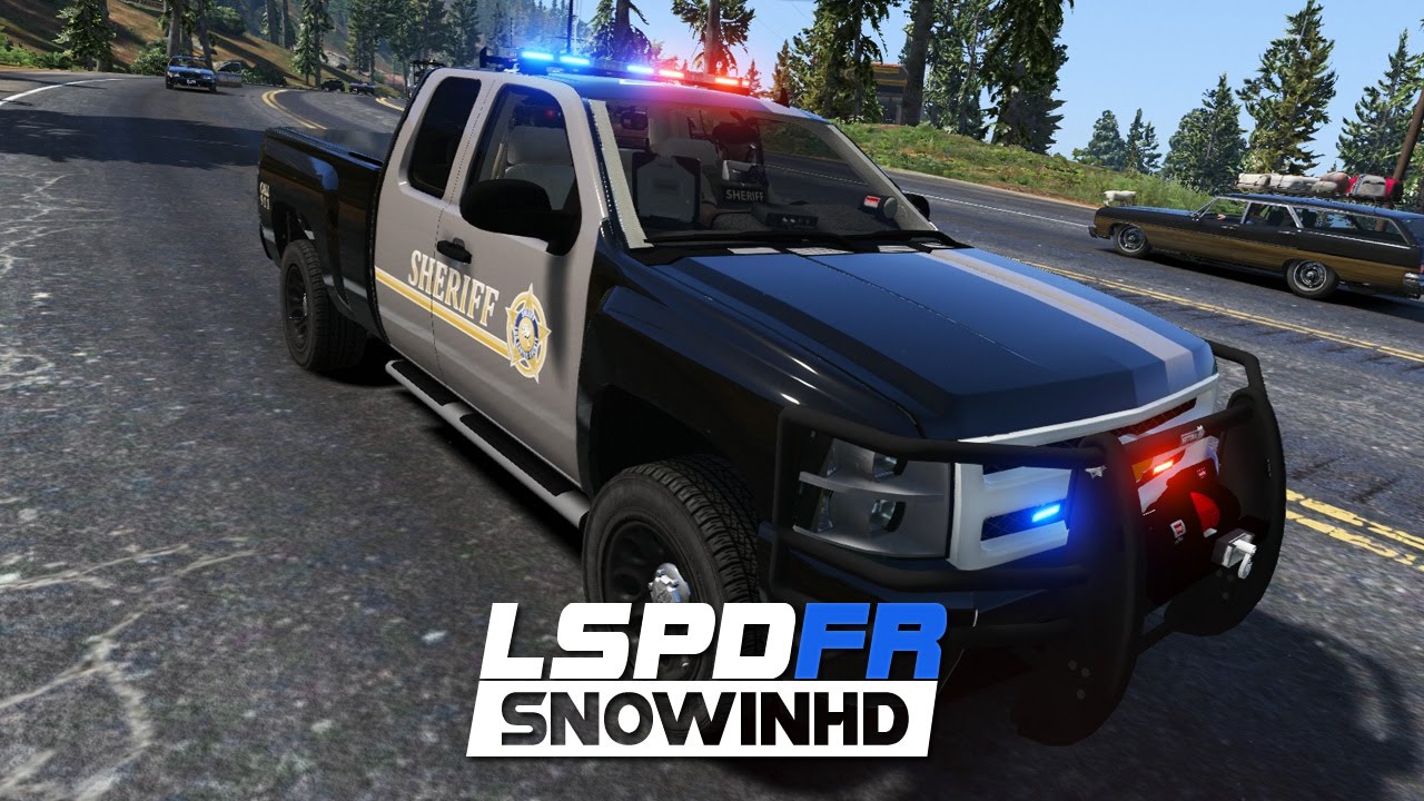GTA 5: LSPDFR - Day 82 - Police Silverado