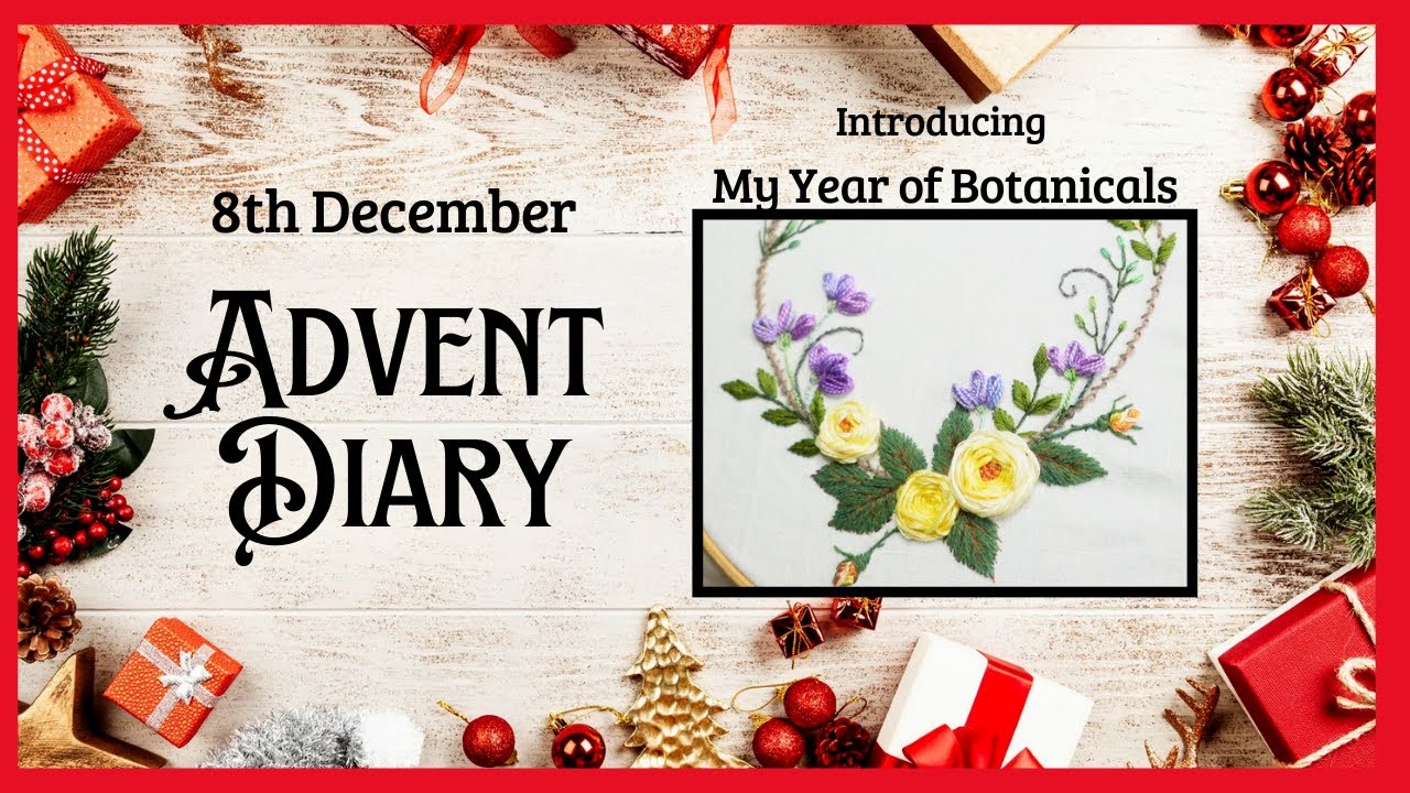Stitching Nature: An Embroidery Journey Through Botanicals