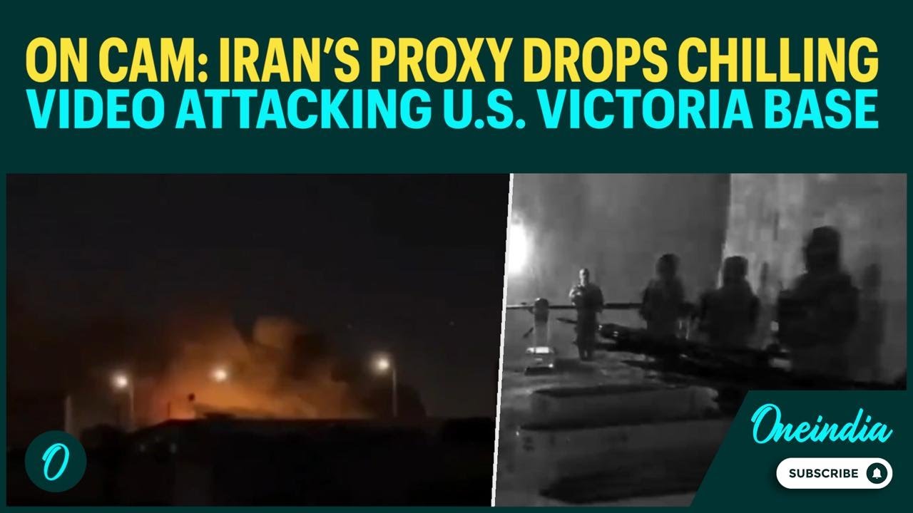 Iran’s Proxy Blows U.S Victoria Base In Baghdad; Drops Chilling Video Warning More Attacks In Future