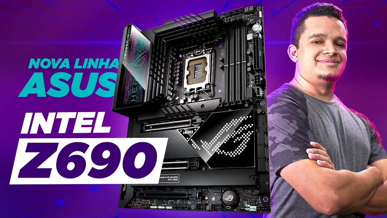 UNBOXING NOVA Asus ROG Z690 e Mem&oacute;rias DDR5 KINGSTON FURY