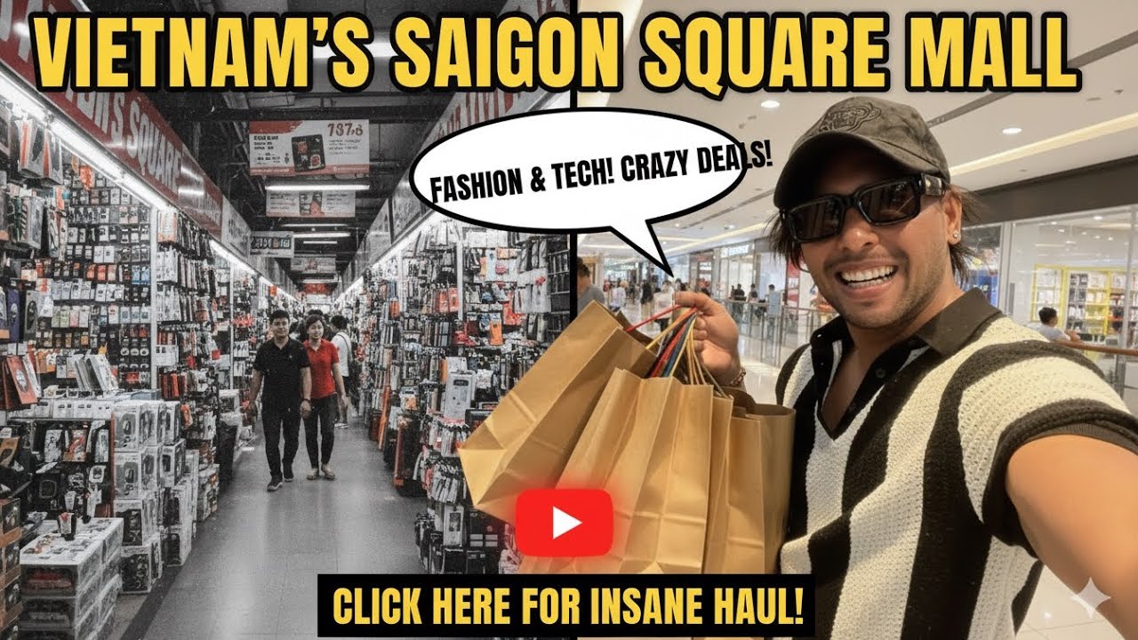 Exploring Saigon Square Mall | Budget Shopping in Ho Chi Minh City 🇻🇳#saigon#vietnam#hochiminh#viral
