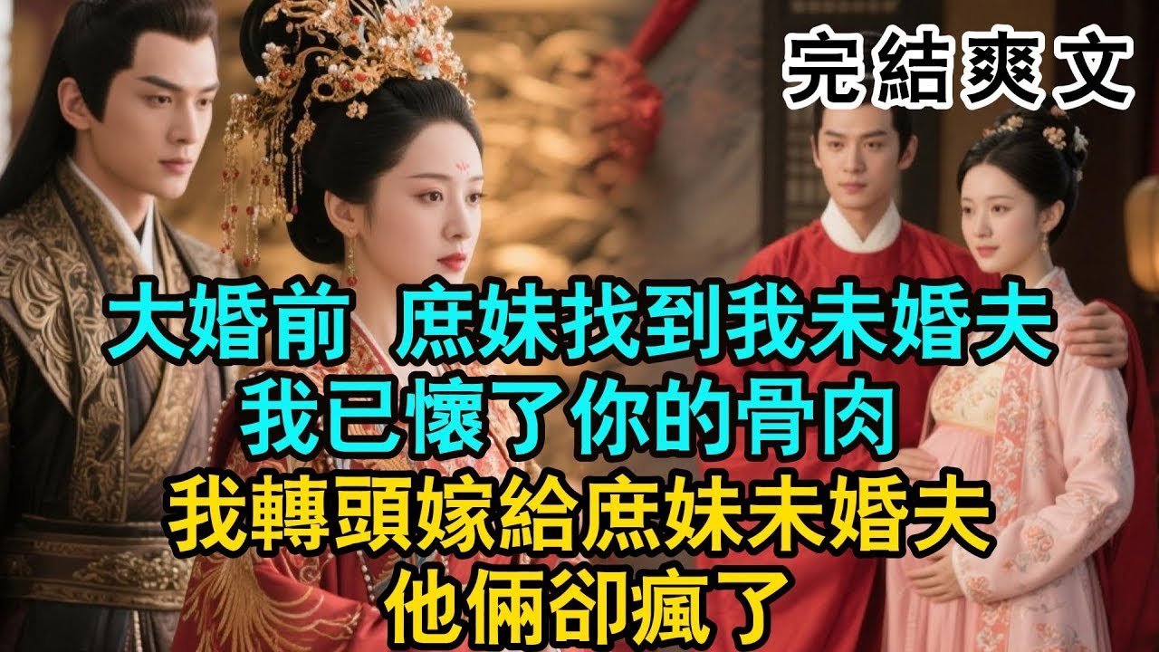 【一口氣看完】下聘當日 得知庶妹懷了我未婚夫的孩子，我轉頭找了庶妹未婚夫：你要不要娶我？#古风 #小說 #打臉  #愛情 #古风 #逆襲小說 #大女主 #追妻火葬場 #一口氣看完小說 #完結爽文