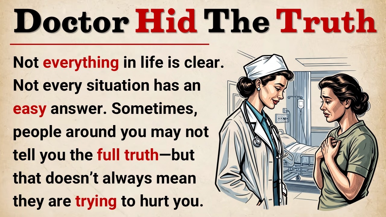 Доктор скрыл правду | Изучаем английский через истории | Медицинская драма