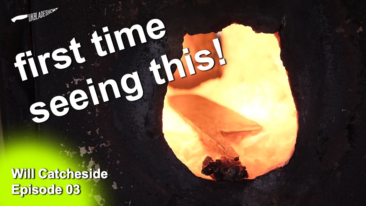 EXTREME cold forging of a chef knife  - Will Catcheside S13EP03