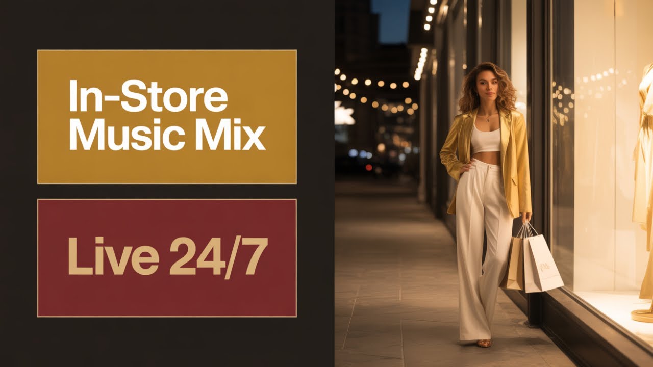 24/7 LIVE · Deep House Music Store Playlist for Boutiques 2026
