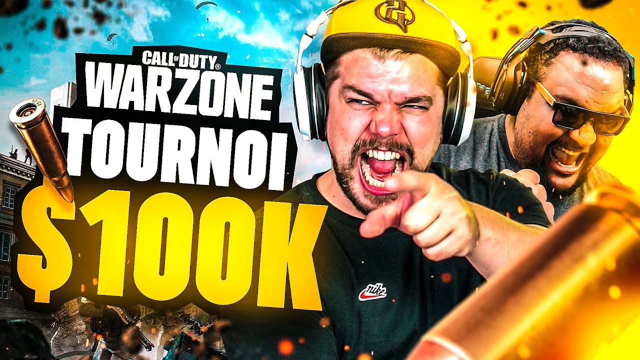 ON PARTICIPE au TOURNOI WARZONE a 100 000 $ ! (3 TOP1 en 2H)