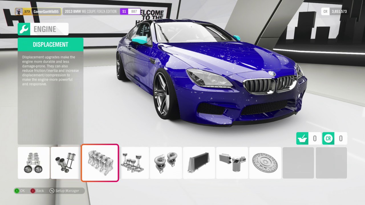 Forza Horizon 4 - 2013 BMW M6 COUPE FE RWD DRIFT TUNE UP