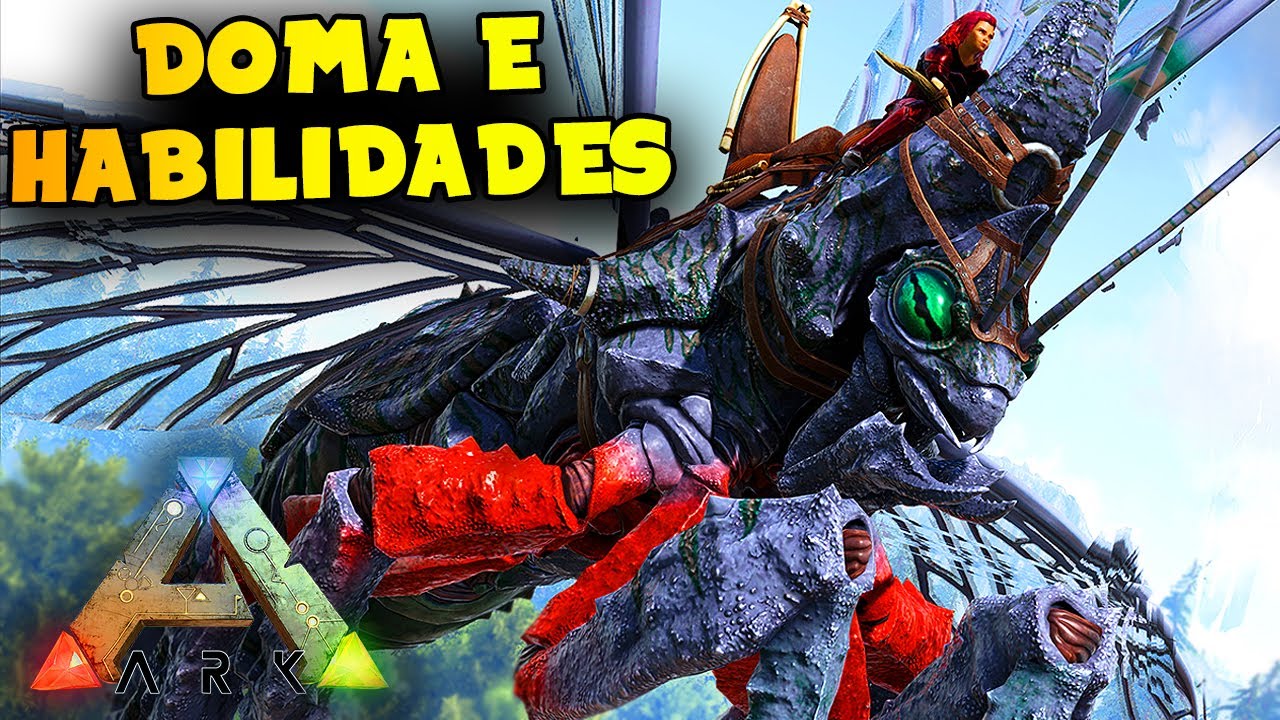 COMO DOMAR FÁCIL A RHYNIOGNATHA E TODAS SUAS HABILIDADES!!! ARK: SURVIVAL EVOLVED