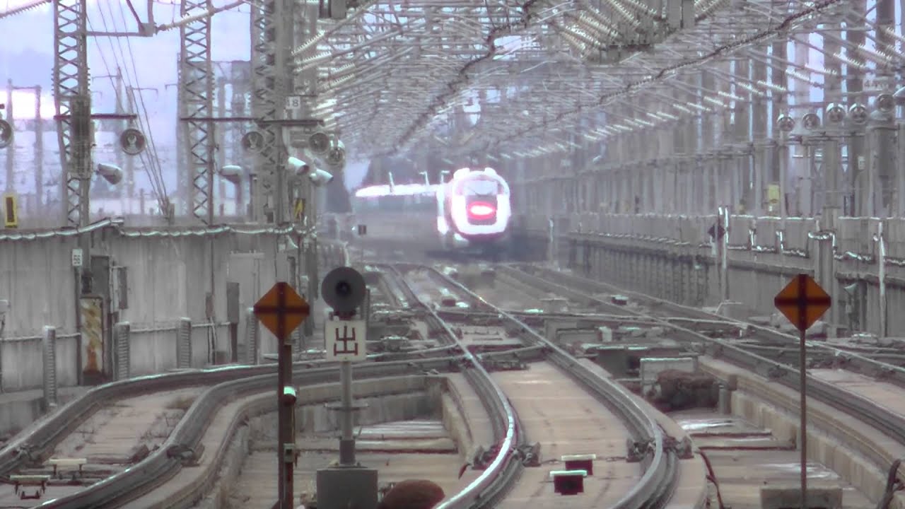 北上駅を通過する新幹線。５列車まとめ