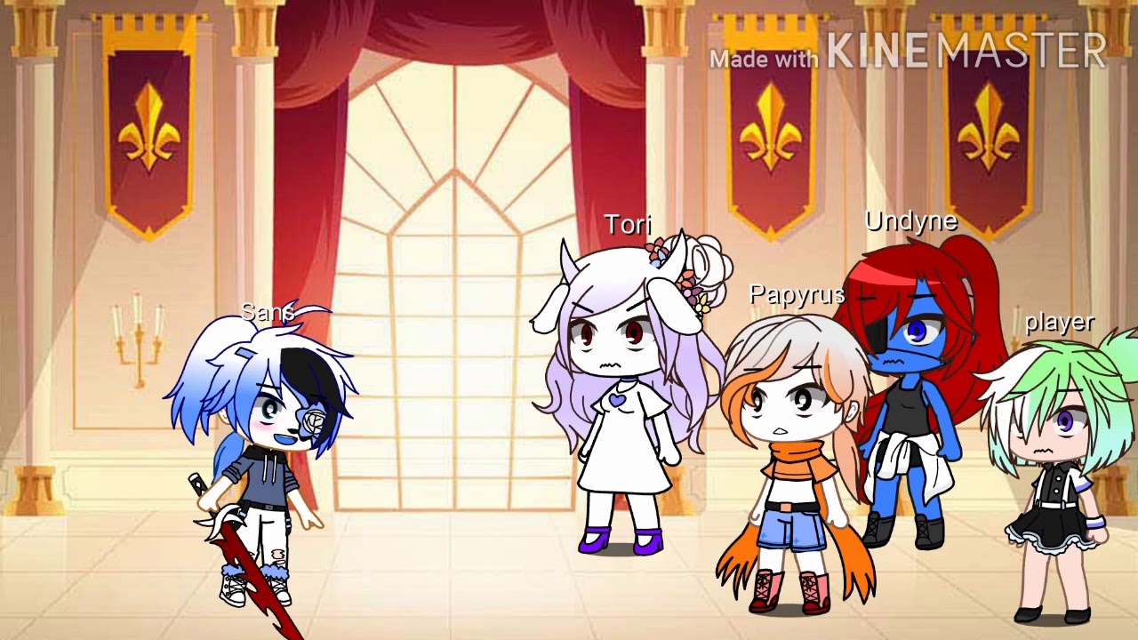Castle//Undertale series//Ep 1//gacha life