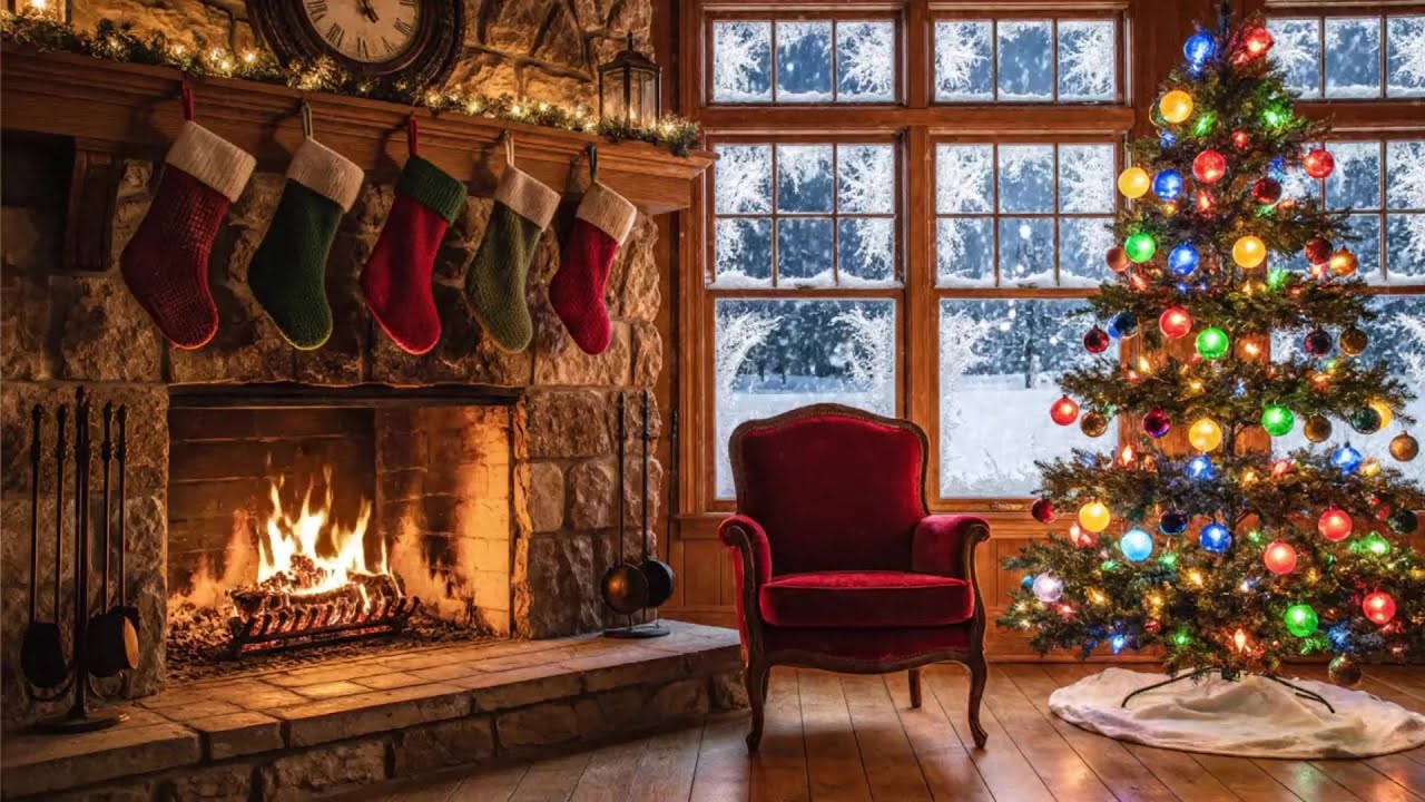 Snowy Calm Work Café ❄️💻 Soft Jazz Tunes for Study Concentration and Gentle Relaxation