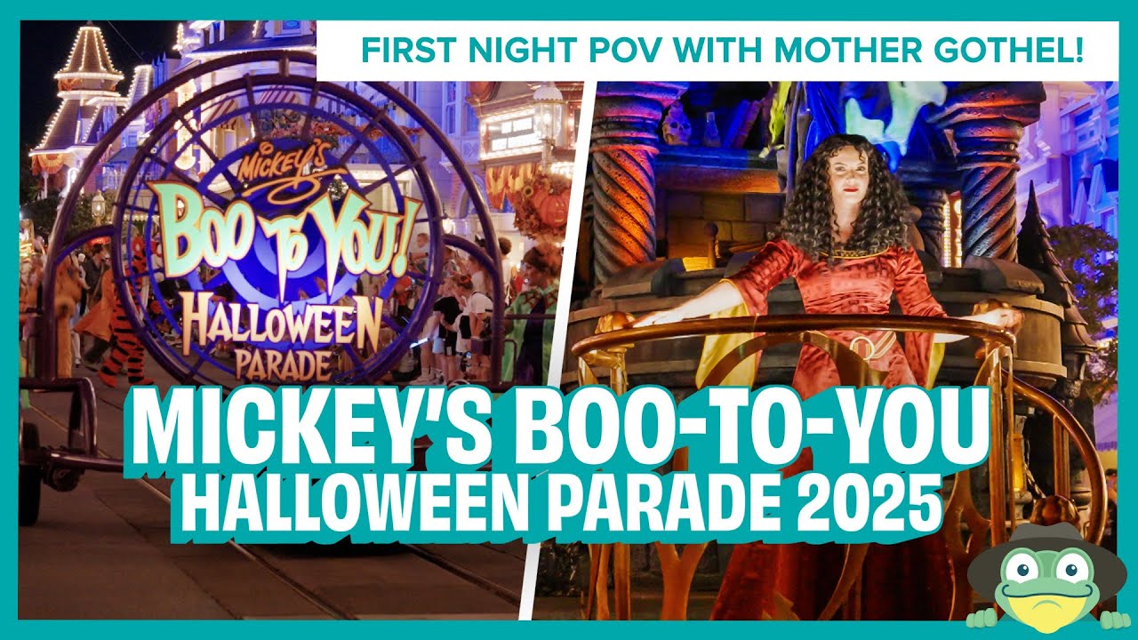 UPDATED Mickey's Boo-To-You Halloween Parade 2025, 4K Multi-Cam | Walt Disney World Magic Kingdom