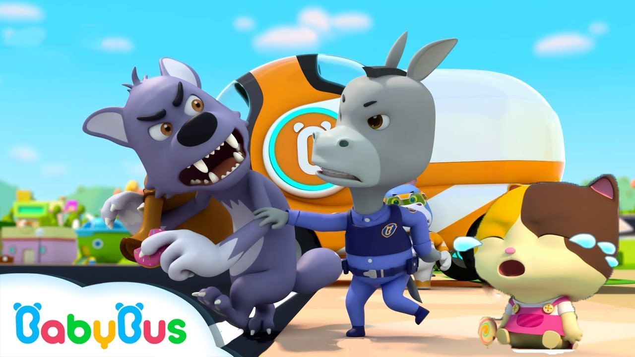 &iexcl;No Huyas Lobo Malo! | Canci&oacute;n Infantil | S&uacute;per Equipo de Rescate Canci&oacute;n | BabyBus Espa&ntilde;ol