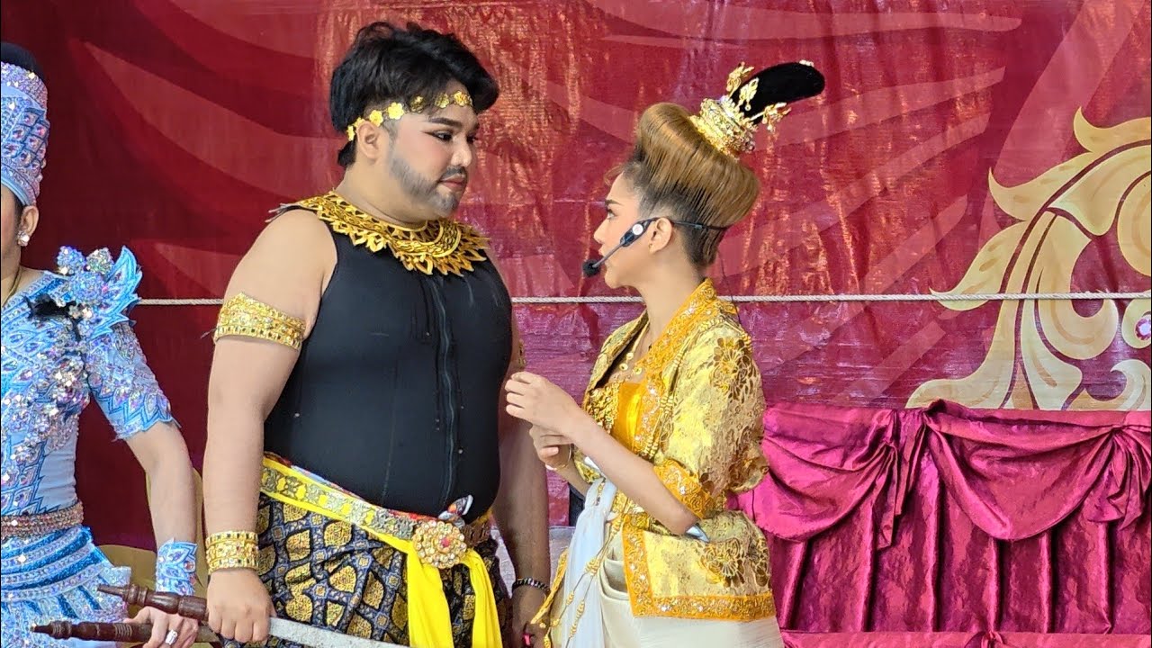 ฉากจบสุดขอบฟ้าตามหารัก(อิเหนา)สนุกมากแสดงที่วัดลำบัว อ.วังน้อย จ.อยุธยา 26 พ.ย 68
