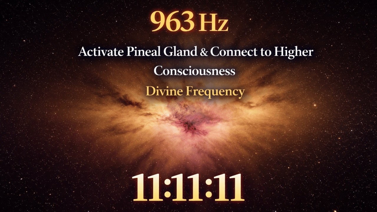 963 Hz ✧ Activate Pineal Gland & Connect to Higher Consciousness | Divine Frequency (11:11:11)
