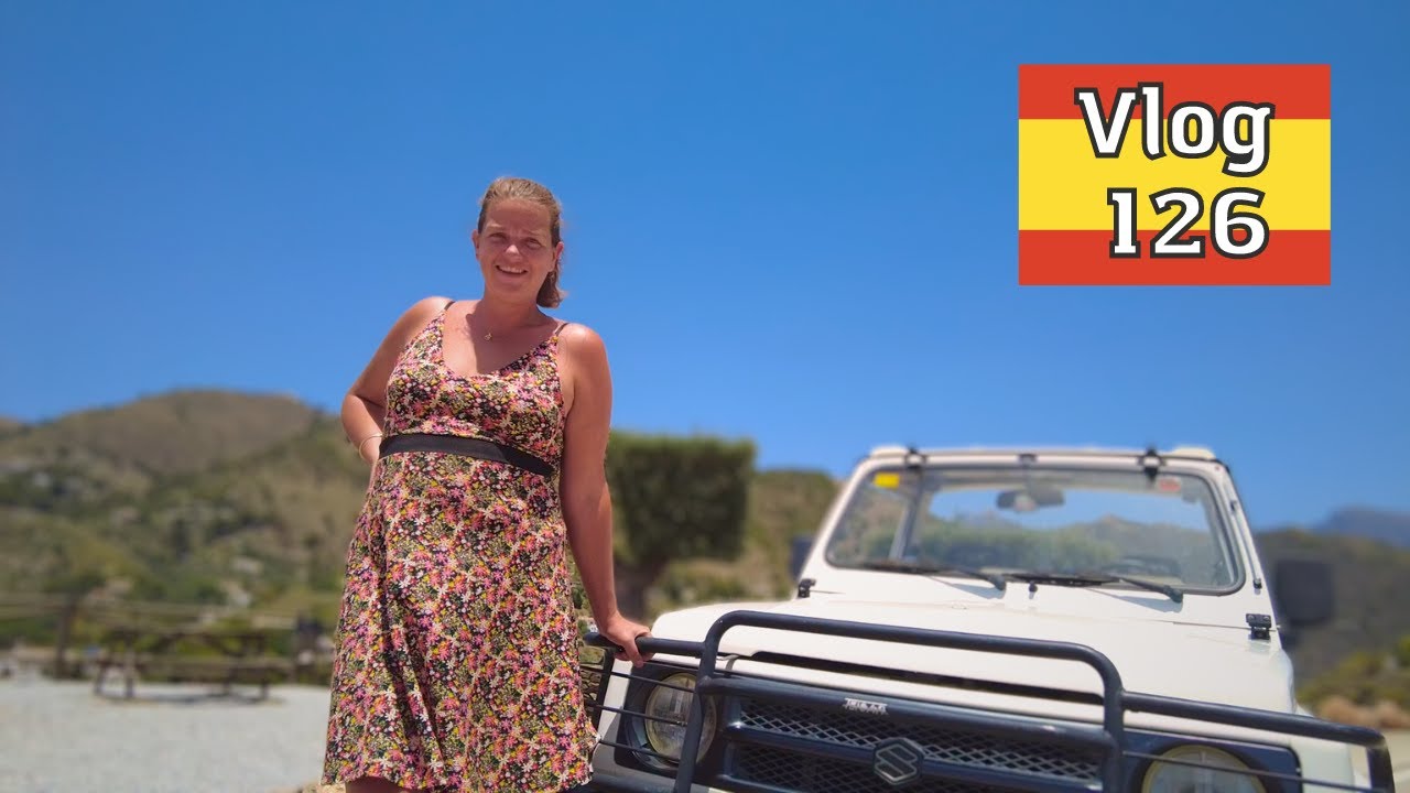 WE GAAN OP BEZOEK BIJ CORTIJO EL MUNDO EN KLUSSEN VERDER AAN ONS OFF GRID HUIS IN SPANJE! #126