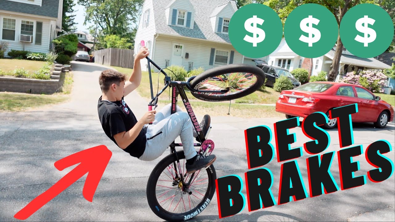 THE BEST WHEELIE BRAKES IN THE WORLD...