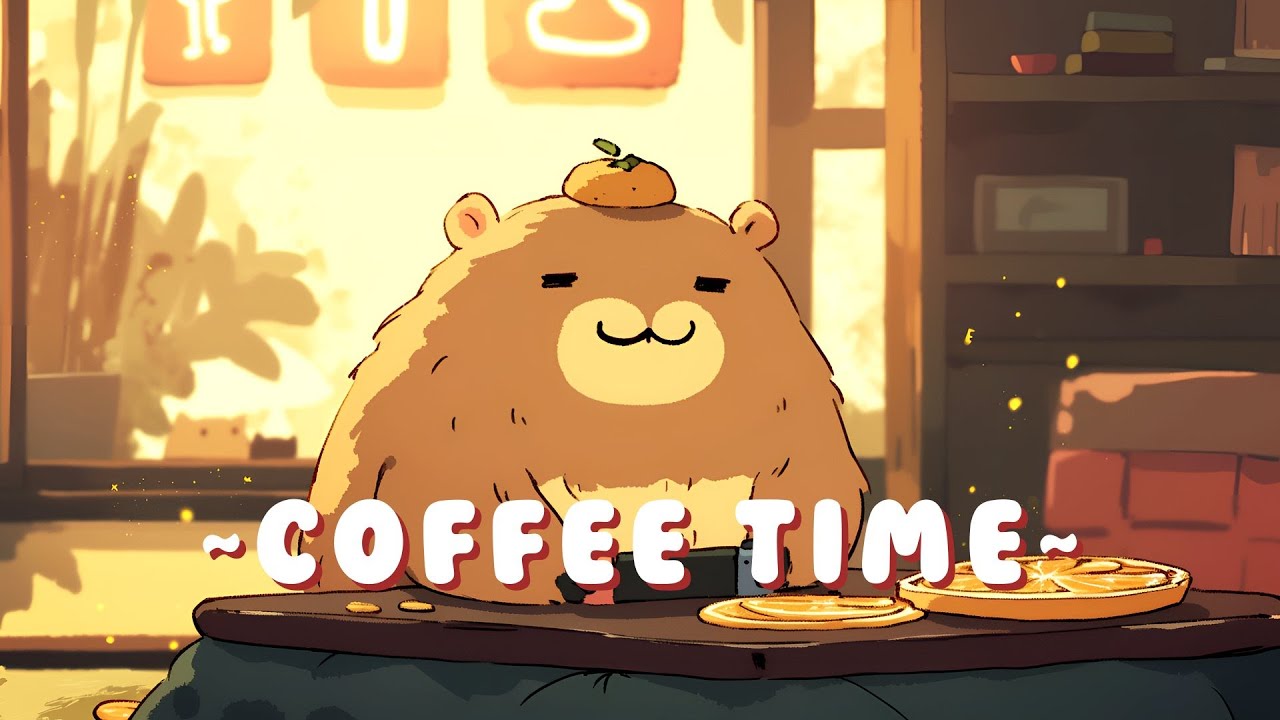 Lofi Capybara Radio - Chill Beats to Help You Relax ~ Tranquil Mood ~ 🦫 🌿 ☕ | High Quality