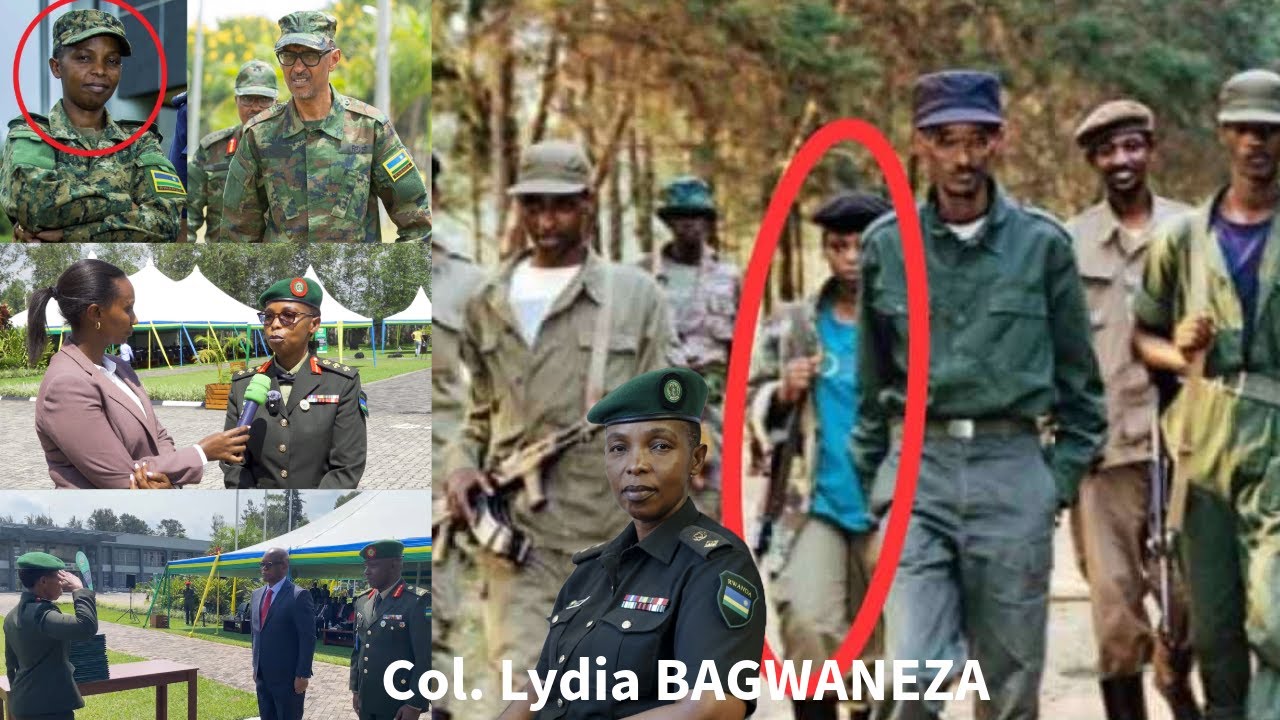 COL. LYDIA UMWE MU BAGORE BATANGIJE URUGAMBA RWO KUBOHOZA IGIHUGU, UBU ARI MUBARINDA H.E KAGAME