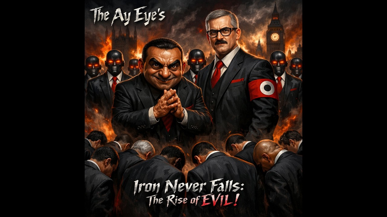 The Ay Eye's  Iron Never Falls:  The rise of Evil  #patriots #british #humour #satire