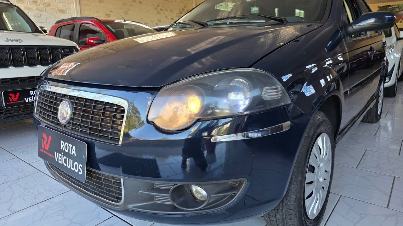 Rota Veículos - Siena ELX Flex - 2008 #arcondicionado #economico #conservado #fiat #siena #popular 