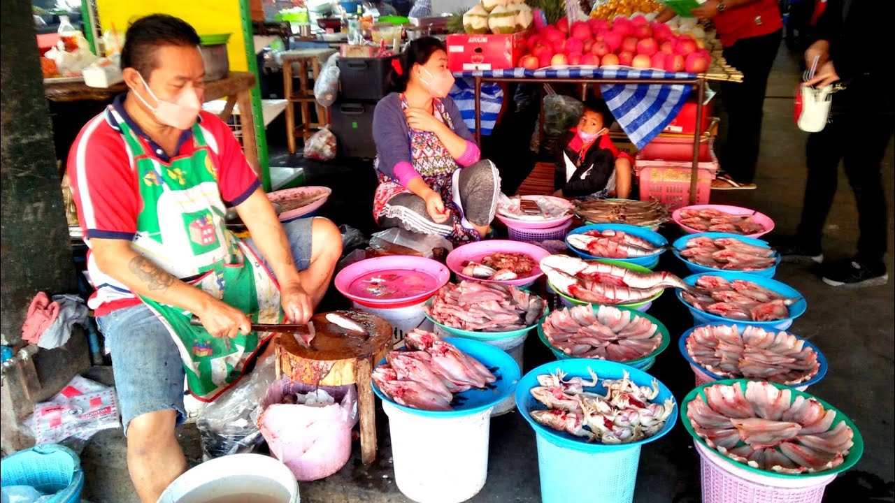 Food Market, Thung Charoen Fresh Market, Roi Et Province