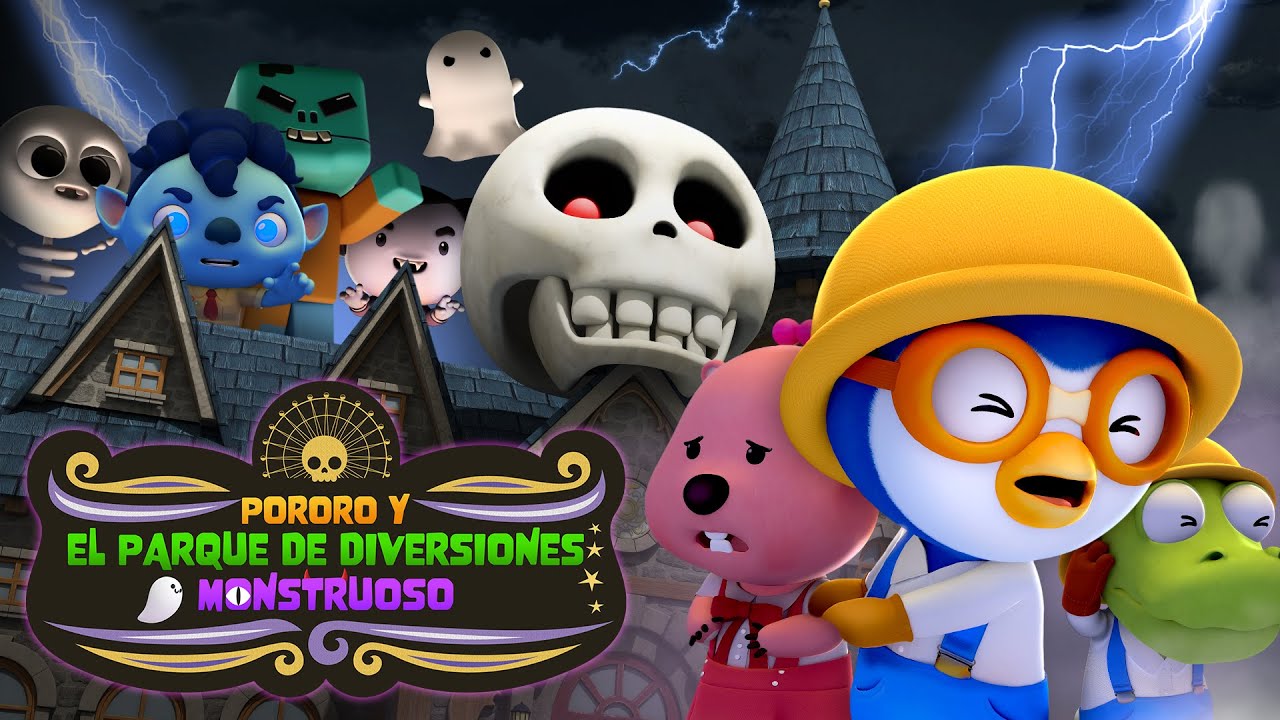 Película de Pororo : Pororo Y El Parque De Diversiones Monstruoso | Película para niños
