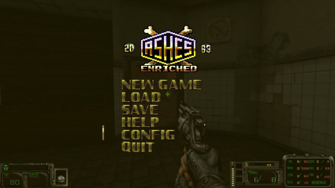 Ashes 2063 gameplay (Doom mod)