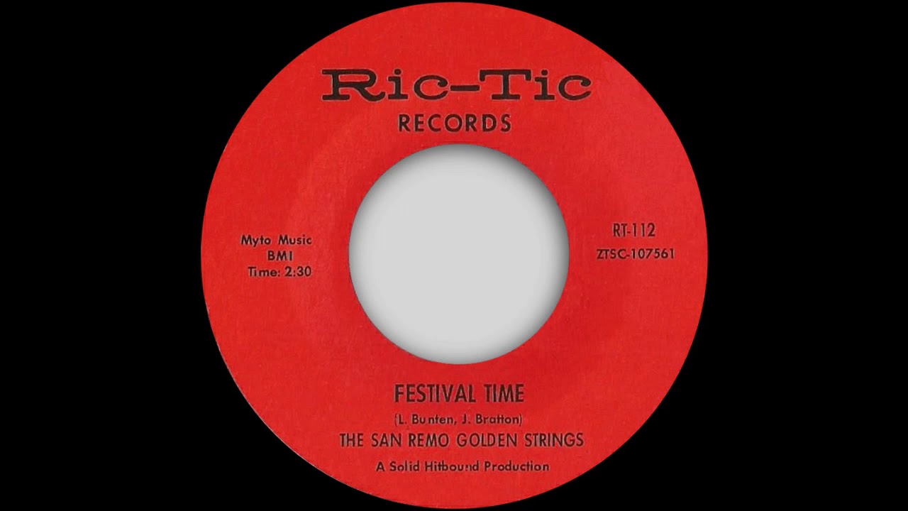 The San Remo Golden Strings - Festival Time - Ric Tic (Instrumental) (NORTHERN SOUL)