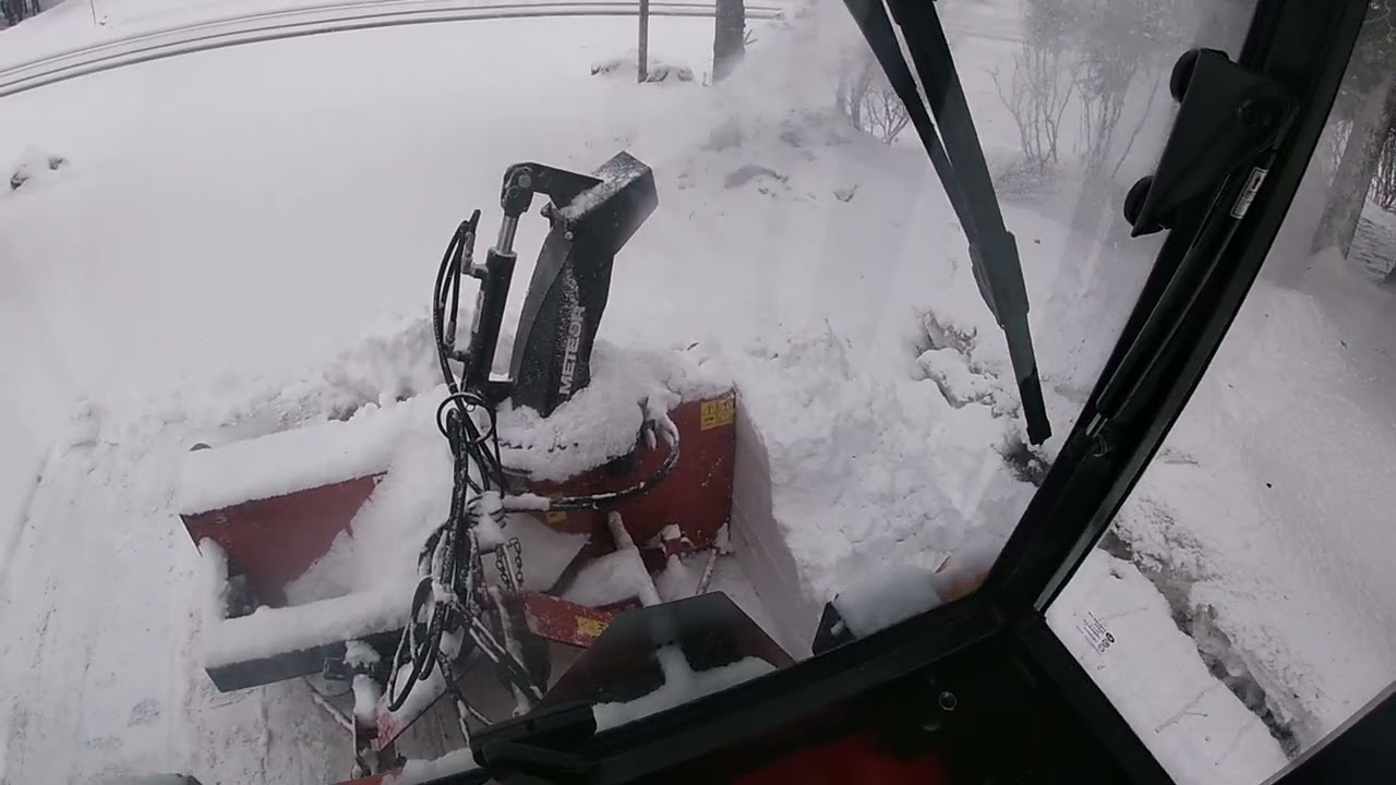 #déneigement #snowplowing #tymtractors