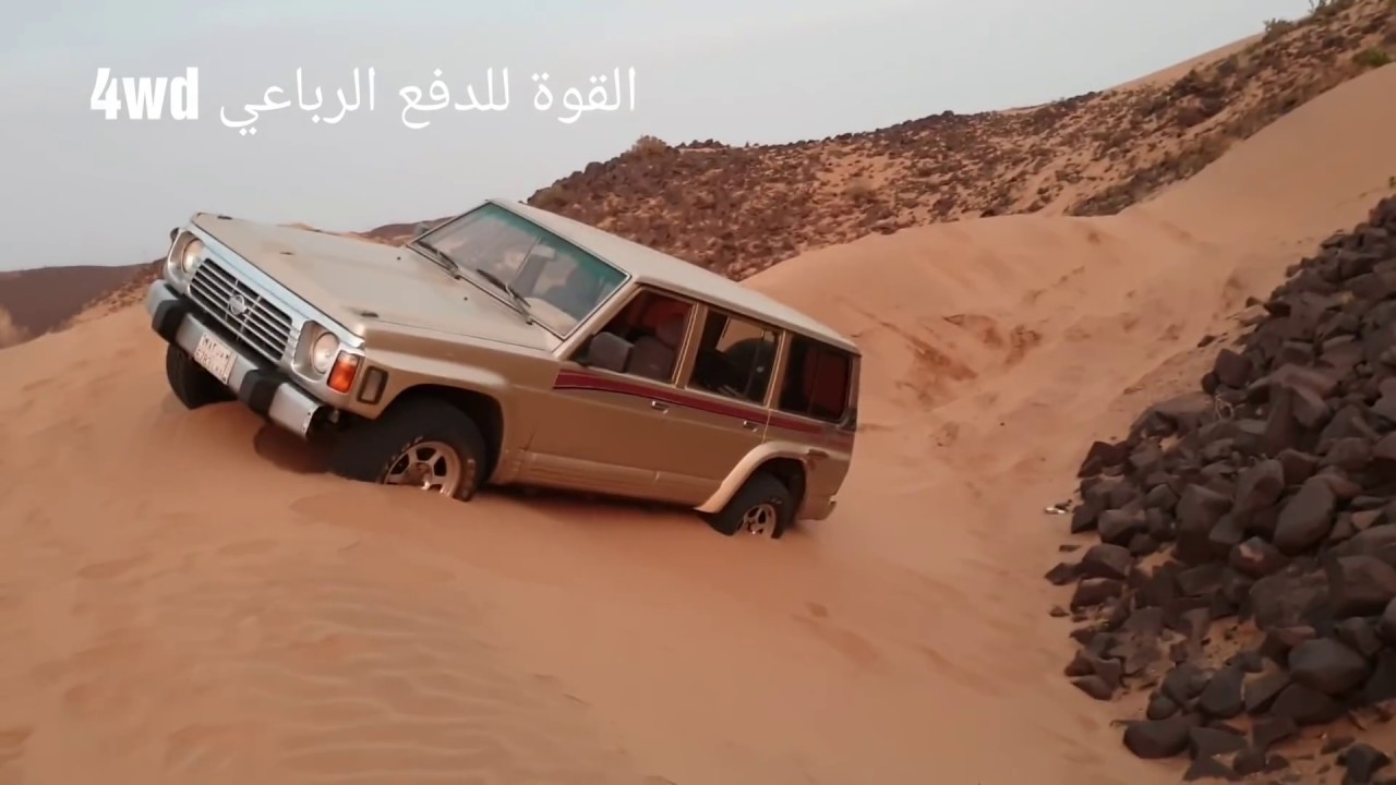 انقاذ باترول Y60 من جرف قوي على صخور ( ٣٢ )