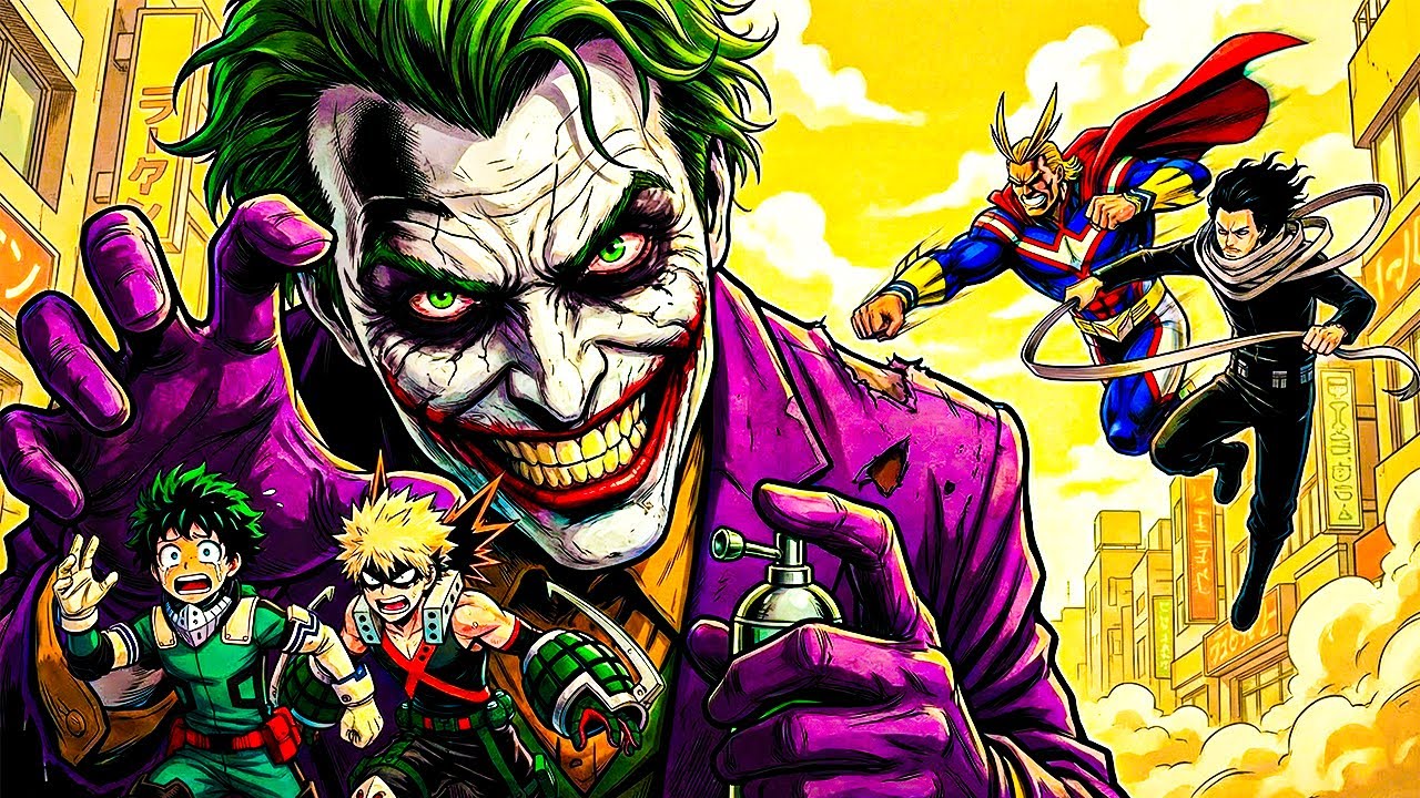 What If Joker Terrorized My Hero Academia Universe?