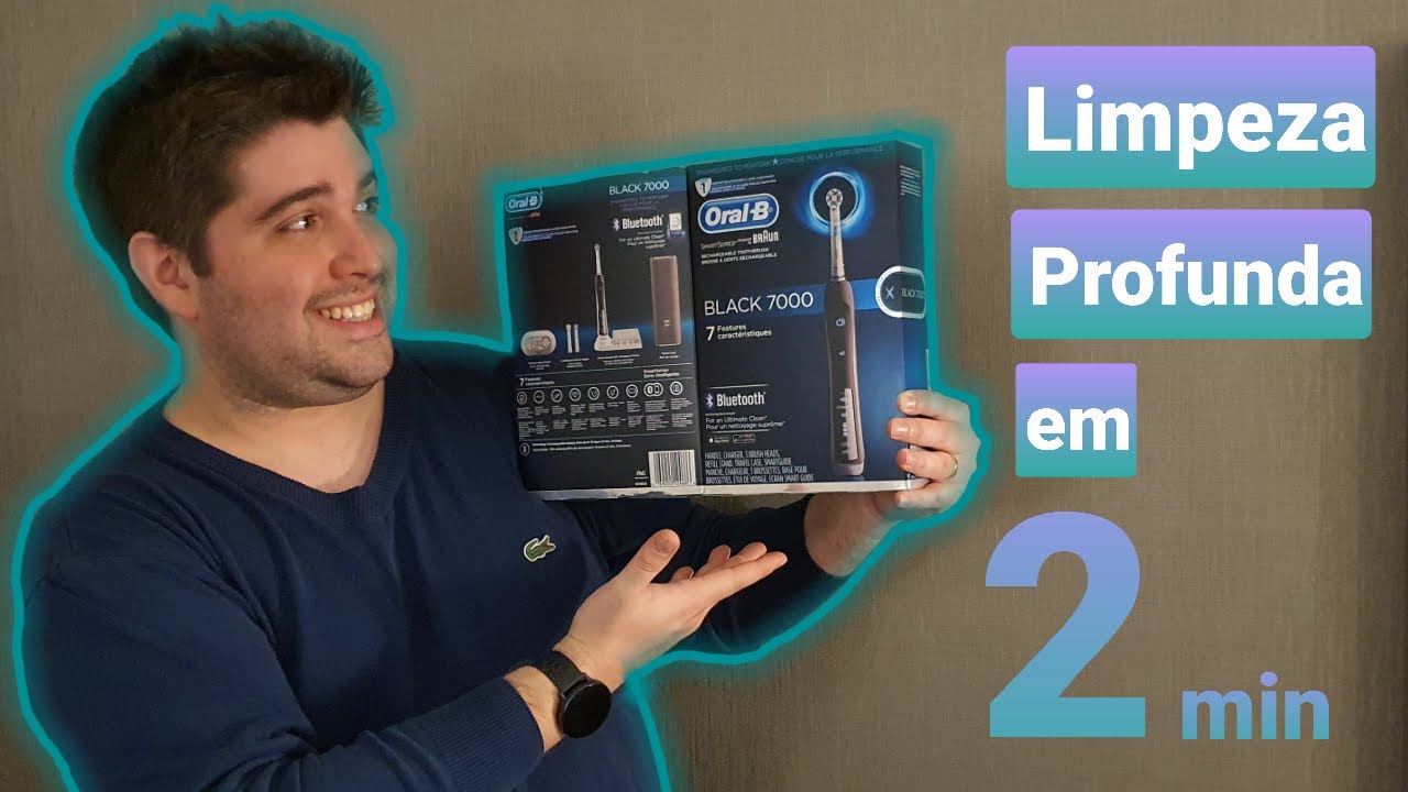 Limpeza Profunda em 2 minutos, Escova El&eacute;trica Oral B Black 7000 | Why is life so good