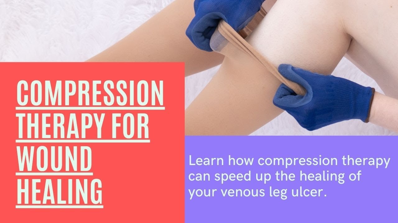 Compression therapy for wound healing