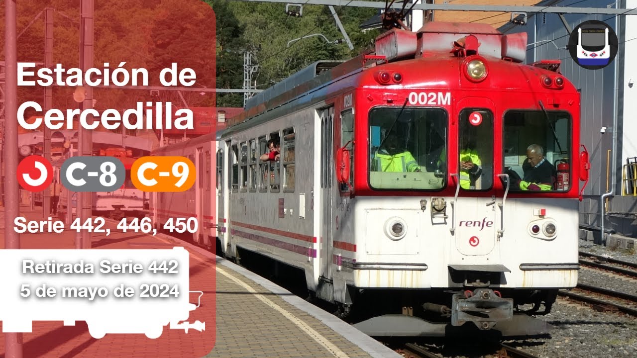 Retirada Serie 442 | Circulaciones por la estación de Cercedilla